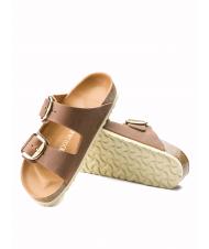 BIRKENSTOCK ARIZONA BIG BUCKLE Sandal in oiled leather cognac - Unisex shoes - 5