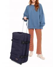 EASTPAK TRANSIT'R M Medium size trolley nearby navy - Semi-rigid Trolley Cases - 6