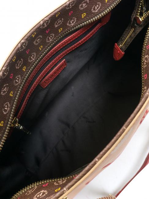 HERITAGE  Shopping bag with all over print multicolored/nude/red - Women’s Bags