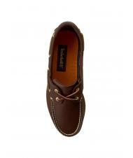 TIMBERLAND 2 EYE BOAT Leather boat shoes brown - Men&rsquo;s shoes - 4