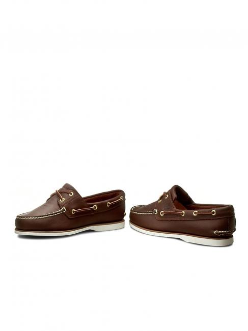 2 EYE BOAT Leather boat shoes brown - Men&rsquo;s shoes