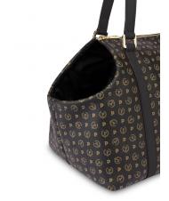 POLLINI HERITAGE DOG Shoulder carrier bag Black - Articles for animals - 4