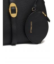 COCCINELLE COSIMA Bag with pouch and shoulder strap Black - Women&rsquo;s Bags - 3