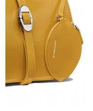 COCCINELLE COSIMA Hand bag in printed leather resin - Women&rsquo;s Bags - 3