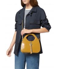 COCCINELLE COSIMA Hand bag in printed leather resin - Women&rsquo;s Bags - 4