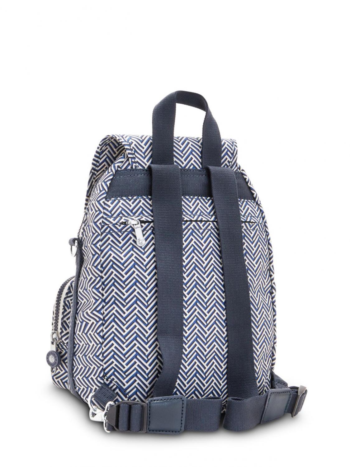 Kipling Firefly Up Backpack Urban Chevron Buy At Outlet Prices