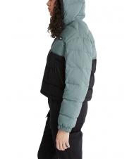TIMBERLAND HOODER PUFFER Jacket with hood balsam green/black - Women's down jackets - 3