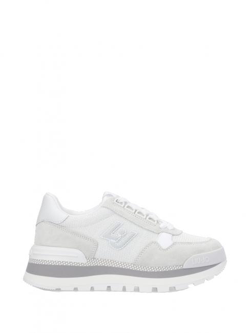 AMAZING 16 Suede leather sneakers kylie 4 sneaker white - Women’s shoes