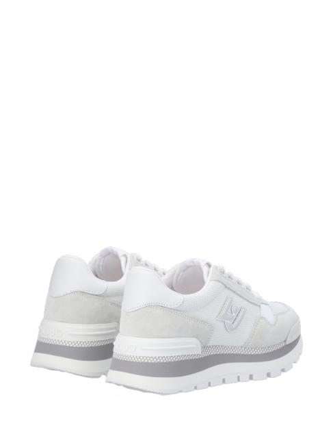 AMAZING 16 Suede leather sneakers kylie 4 sneaker white - Women’s shoes