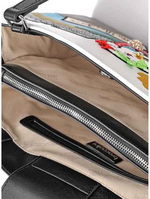 CARTOLINE ROMA Shoulder shopper bag Black - Women&rsquo;s Bags