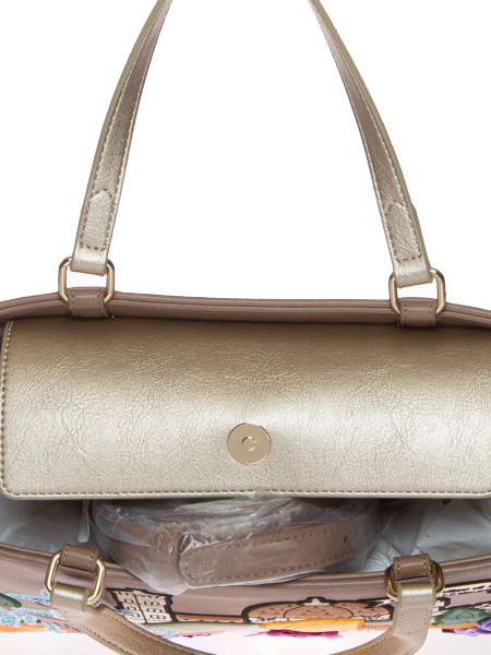 CARTOLINE FIRENZE Handbag with shoulder strap Black - Women&rsquo;s Bags