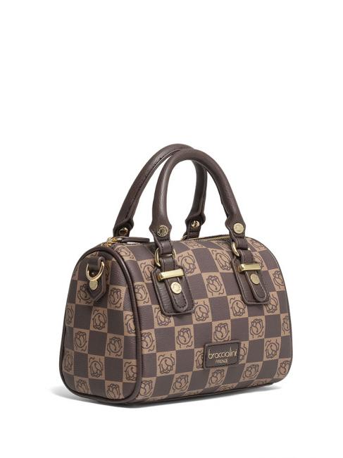 MONORANGE Mini trunk with shoulder strap Brown - Women&rsquo;s Bags