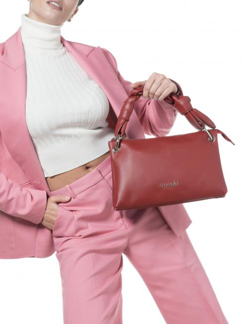 CHARLIZE Shoulder bag in leather carmine - Women&rsquo;s Bags