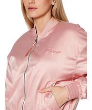 GUESS ALEXIA Bomber jacket pink roses - Women's Jackets - 3