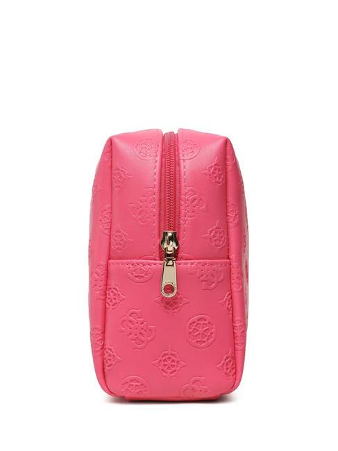 4G LOGO PEONY Large top zip toiletry bag fuchsia - Sachets & Travels Cases