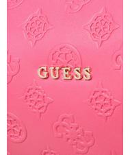 GUESS 4G LOGO PEONY Large top zip toiletry bag fuchsia - Sachets & Travels Cases - 4