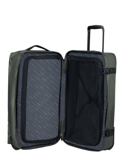 URBAN TRACK Medium trolley bag dark khaki - Semi-rigid Trolley Cases
