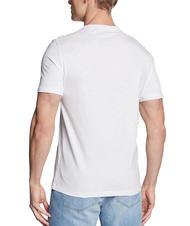 GUESS PALM WINDOW Printed T-shirt purwhite - T-shirt - 2