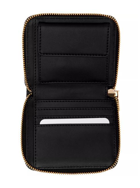 LAUREL Small zip around wallet BLACK - Women&rsquo;s Wallets