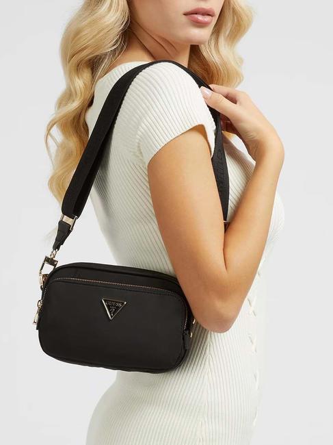 ECO GEMMA Shoulder Mini Camera Bag BLACK - Women’s Bags