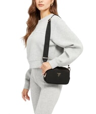 GUESS ECO GEMMA Shoulder Mini Camera Bag BLACK - Women&rsquo;s Bags - 4