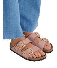 BIRKENSTOCK ARIZONA BIG BUCKLE Nubuck leather slipper old roses - Women&rsquo;s shoes - 5