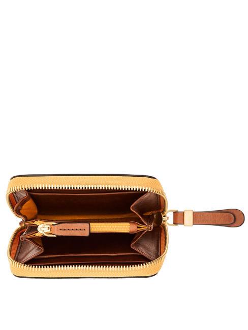 CHIARA Small wallet in leather BROWN - Women’s Wallets