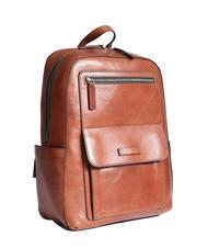 THE BRIDGE ALBERTO 13" laptop backpack, in leather - Laptop backpacks