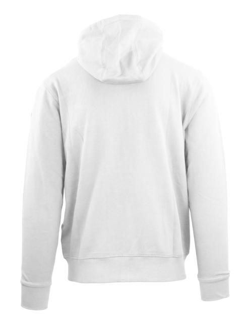 NEWPORT USA EST Sweatshirt with hood and pocket white - Sweatshirts