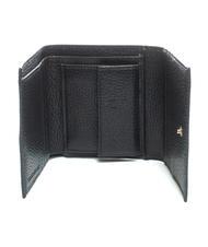 COCCINELLE PRINTED LOGO Mini wallet in leather Black - Women&rsquo;s Wallets - 2