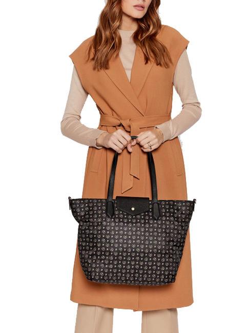 HERITAGE SOFT HERITAGE SOFT Shopping bag, with shoulder strap Black - Women&rsquo;s Bags
