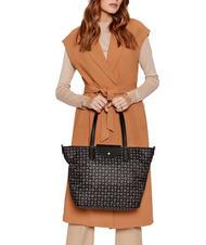 POLLINI HERITAGE SOFT HERITAGE SOFT Shopping bag, with shoulder strap Black - Women&rsquo;s Bags - 6