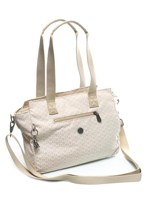 DORTHY Shoulder bag with shoulder strap signature beige - Women’s Bags