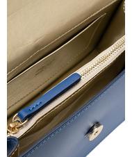 TOSCA BLU LILY  Mini shoulder bag, in leather electric blue - Women&rsquo;s Bags - 3