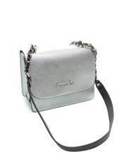 BRACCIALINI MICHELLE Leather shoulder bag SILVER - Women&rsquo;s Bags - 2