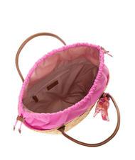 MANDARINA DUCK SEASHELL STRAW Shoulder bag pink bubble - Women’s Bags - 4