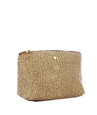 BORBONESE CLASSICA POUCH MEDIUM Beauty Beiger sea - Sachets & Travels Cases - 2