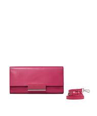 GIANNI CHIARINI LILY Leather clutch bag with shoulder strap - Women’s Bags