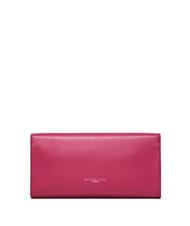 GIANNI CHIARINI LILY Leather clutch bag with shoulder strap bougainvillea - Women’s Bags - 3