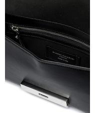 GIANNI CHIARINI LILY Leather clutch bag with shoulder strap Black - Women&rsquo;s Bags - 5