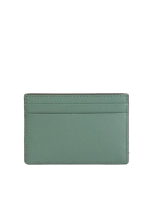 CAMELIA Leather card holder mineral greens - Women&rsquo;s Wallets