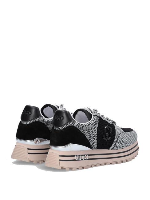 MAXI WONDER 57 Python print platform sneakers purity - Women&rsquo;s shoes