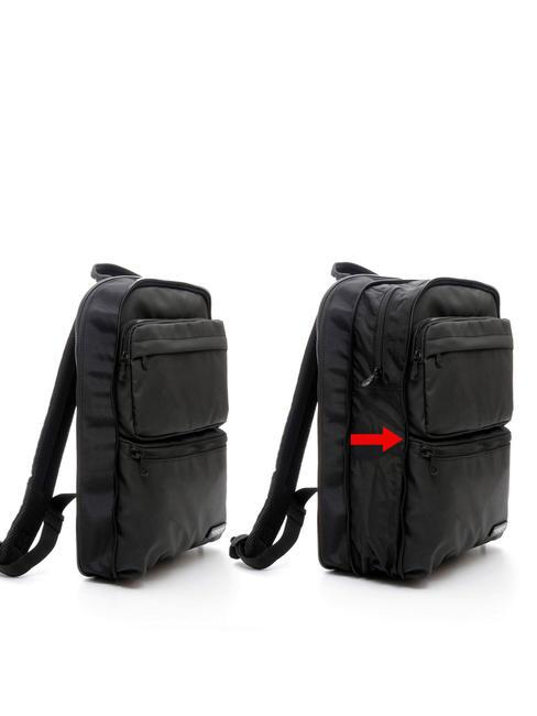 ROUND SLIM 17 "laptop backpack black - Laptop backpacks