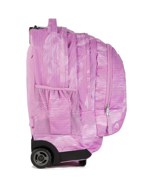 DRIVER 8 Backpack with trolley static roses - Backpack trolleys