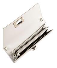 FURLA 1927 Chain leather clutch wallet pearl - Women&rsquo;s Wallets - 4