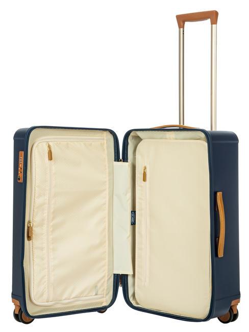 CAPRI Medium size trunk trolley blue - Rigid Trolley Cases