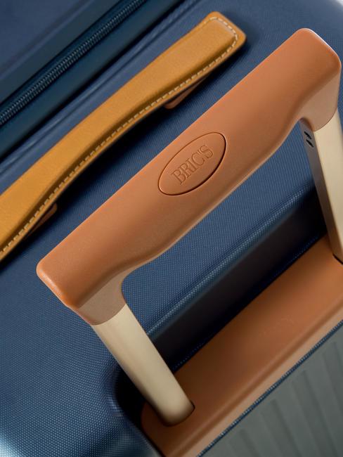 CAPRI Medium size trunk trolley blue - Rigid Trolley Cases