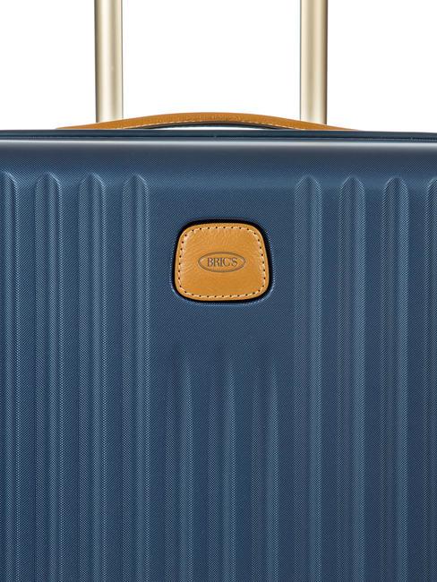 CAPRI Medium size trunk trolley blue - Rigid Trolley Cases