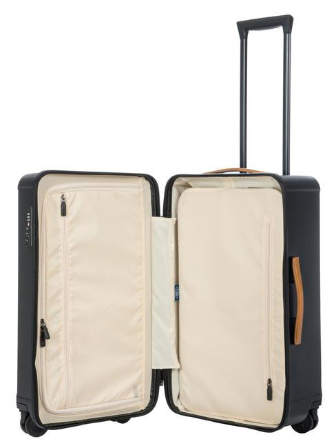 CAPRI Medium size trunk trolley Black - Rigid Trolley Cases
