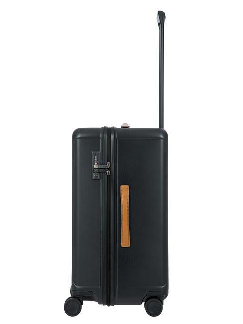 CAPRI Medium size trunk trolley Black - Rigid Trolley Cases